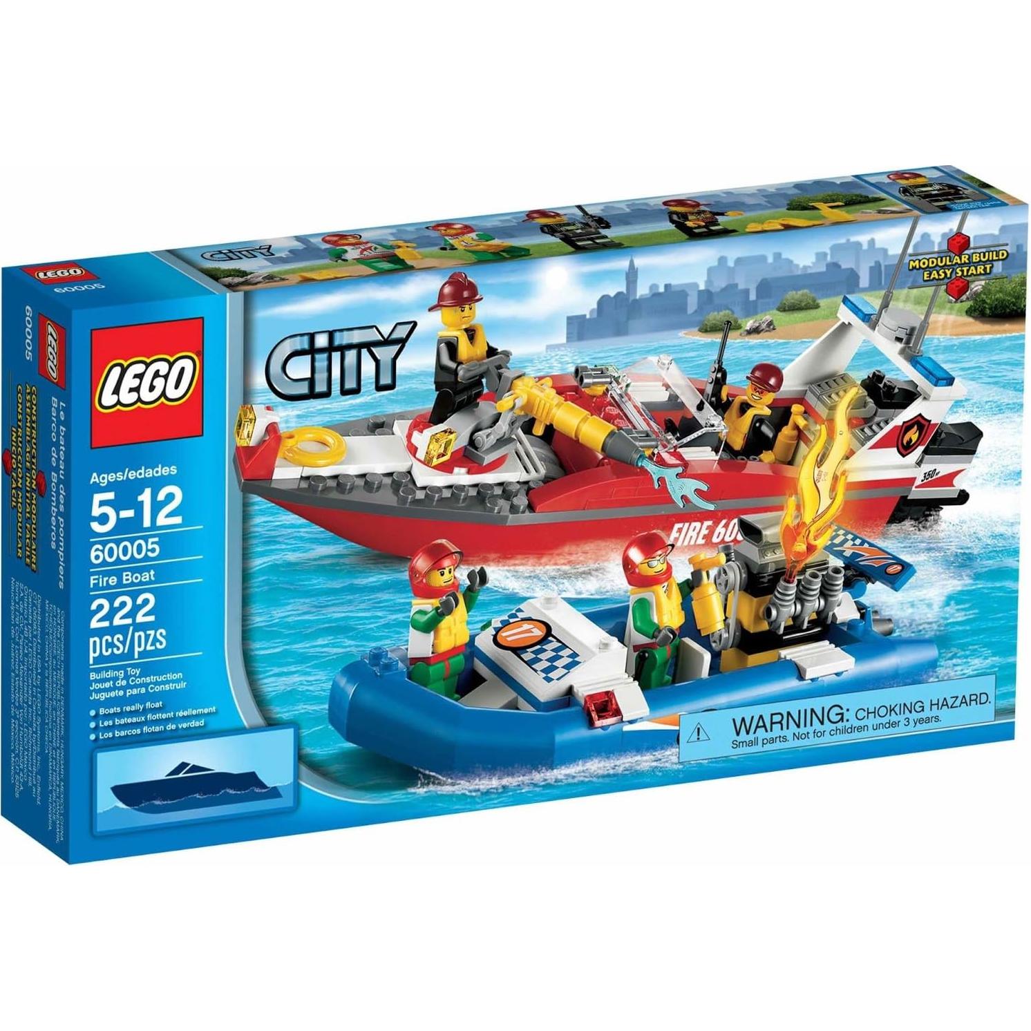 Конструктор LEGO "Пожарный катер" (60005) - Boxette Shop